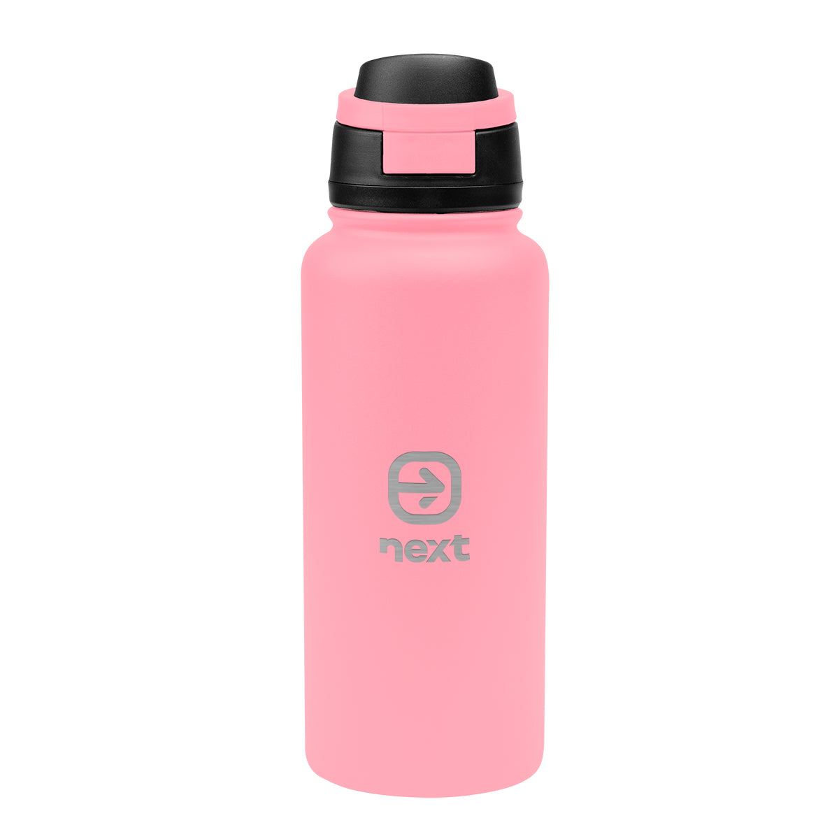 Pop Sip Recycled Stainless Steel Bottle, 32 oz - Pink - Laser Engraving
