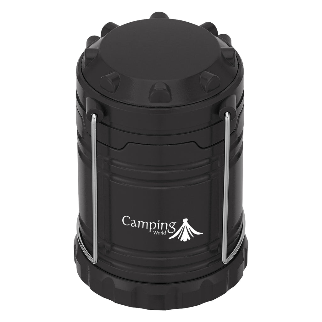 Pop-Up COB Lantern - Black - Pad Print