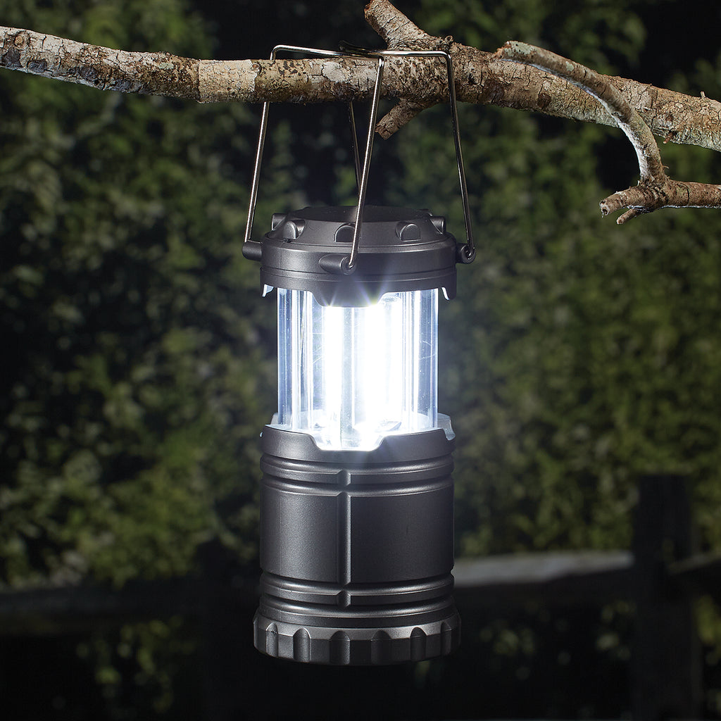 Pop-Up COB Lantern - Gunmetal - Inset