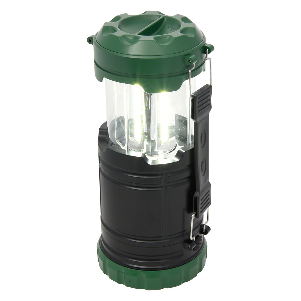 Pop-Up COB Lantern with Carry Handle - Green - Extended_Blank