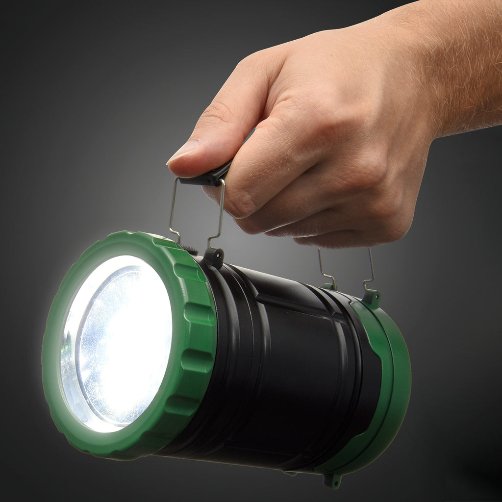 Pop-Up COB Lantern with Carry Handle - Green - Inset_Blank