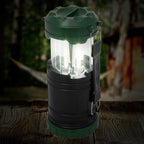 Pop-Up COB Lantern with Carry Handle - Green - Light_Blank