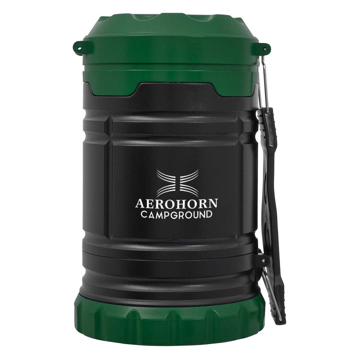 Pop-Up COB Lantern with Carry Handle - Green - Pad Print