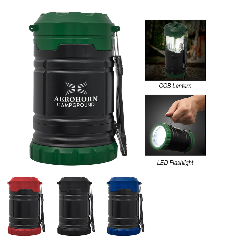 Pop-Up COB Lantern with Carry Handle