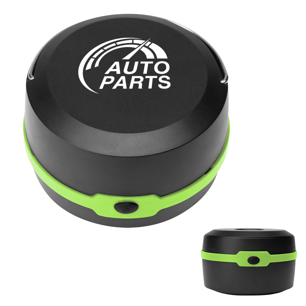 Pop-Up Rechargeable LED Lantern - Lime Green - Silk Screen