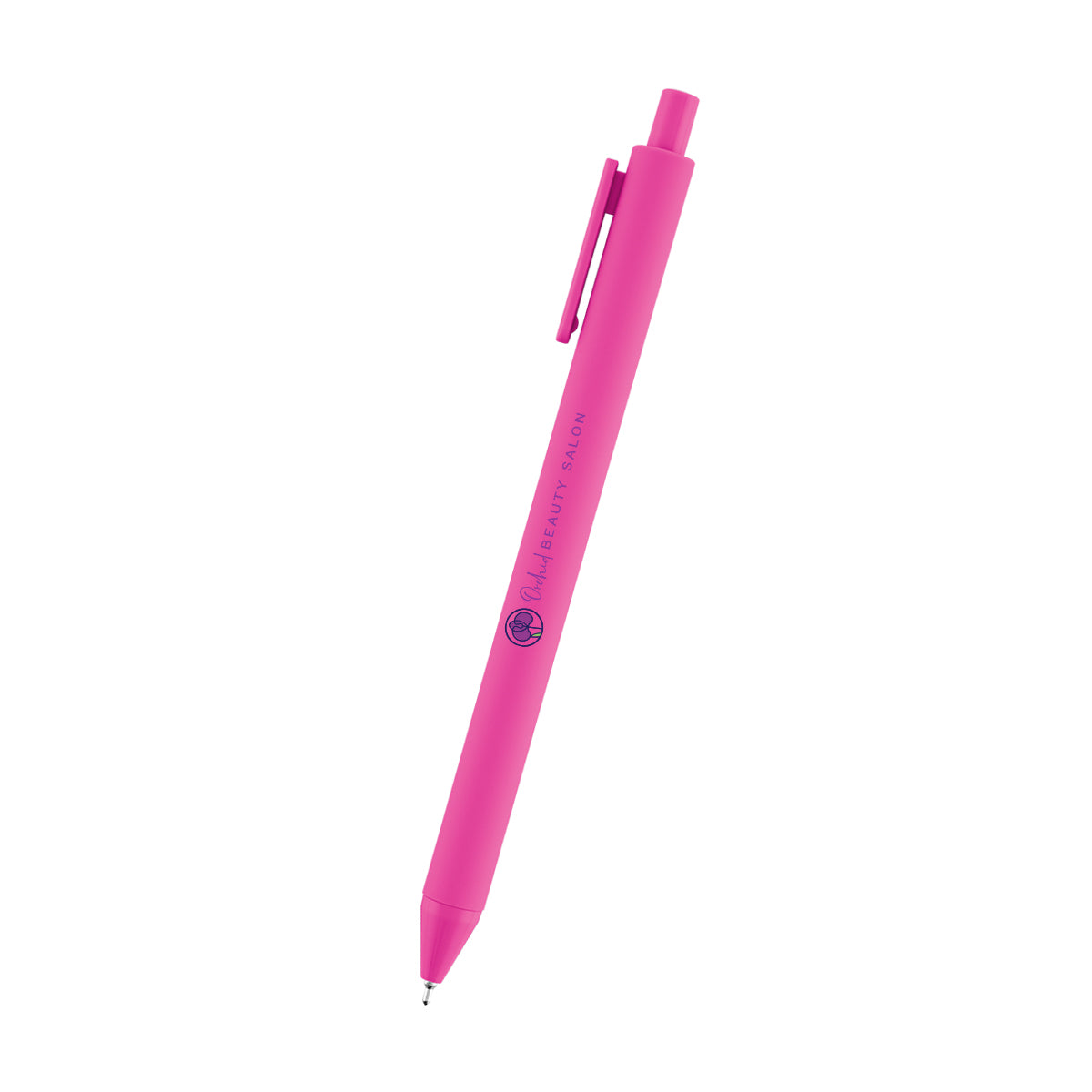 Poppy Semi-Gel Pen in Recycled ABS - Fuchsia - Full Color