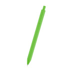 Poppy Semi-Gel Pen in Recycled ABS Full Color - Lime Green - Front