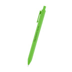 Poppy Semi-Gel Pen in Recycled ABS Full Color - Lime Green - Silk Screen
