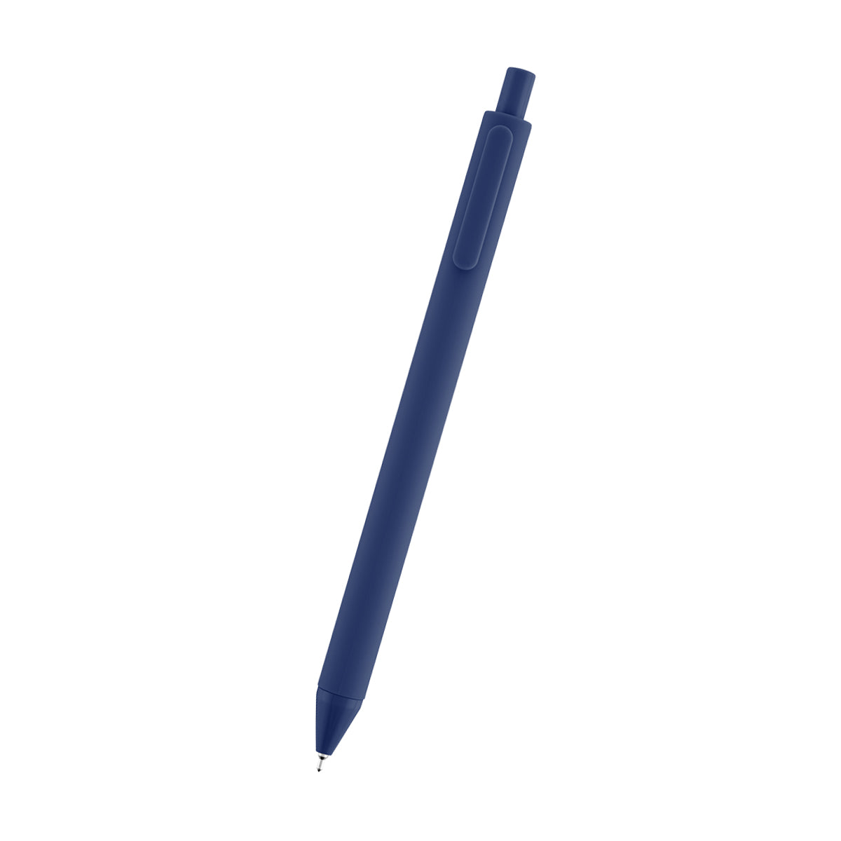Poppy Semi-Gel Pen in Recycled ABS - Navy - Front