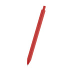 Poppy Semi-Gel Pen in Recycled ABS - Red - Front
