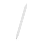 Poppy Semi-Gel Pen in Recycled ABS - White - Front