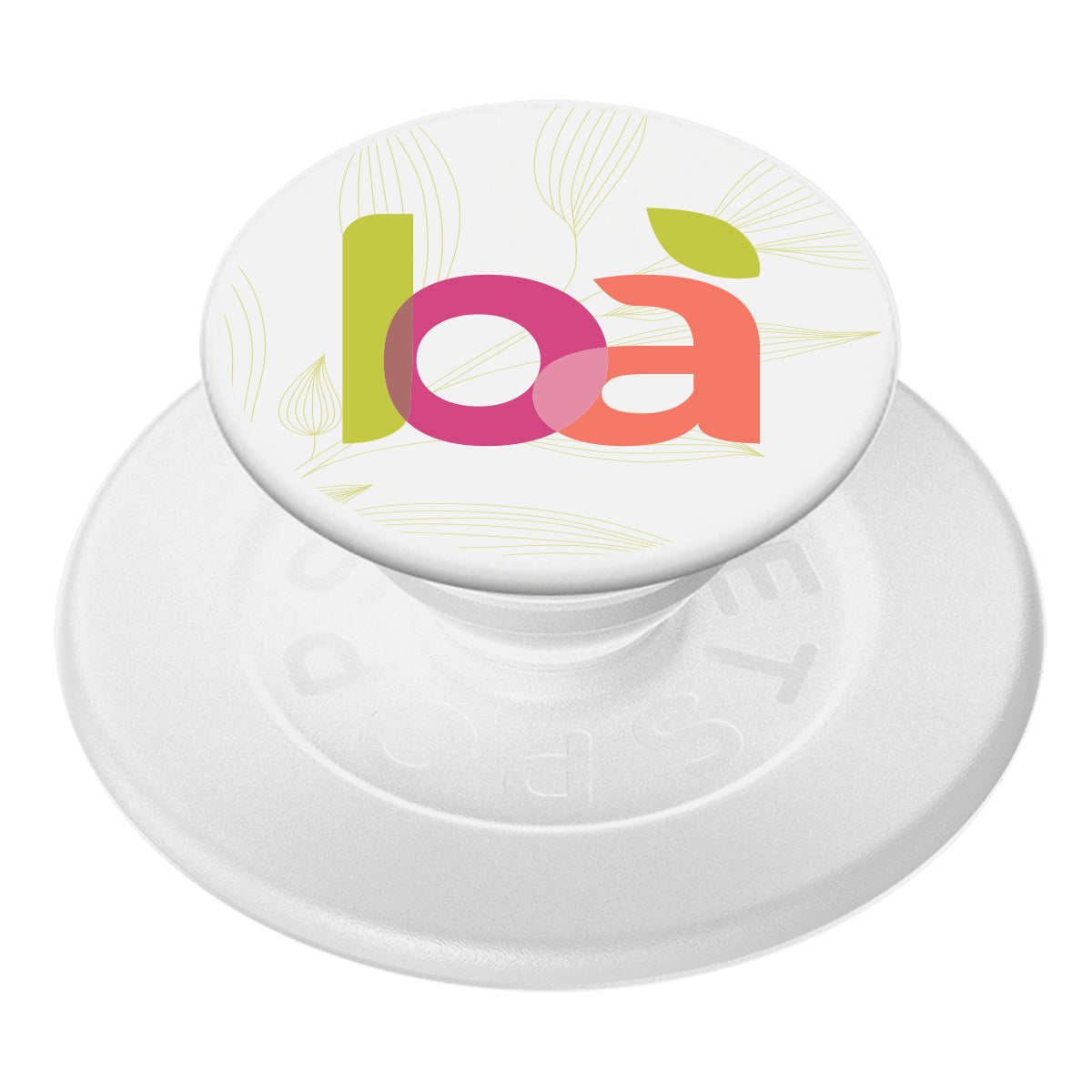 PopSockets PopGrip for Magnetic Charging - White - Optional_Full_Color