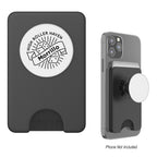 PopSockets PopWallet Plus for Magnetic Charging - White - Digital