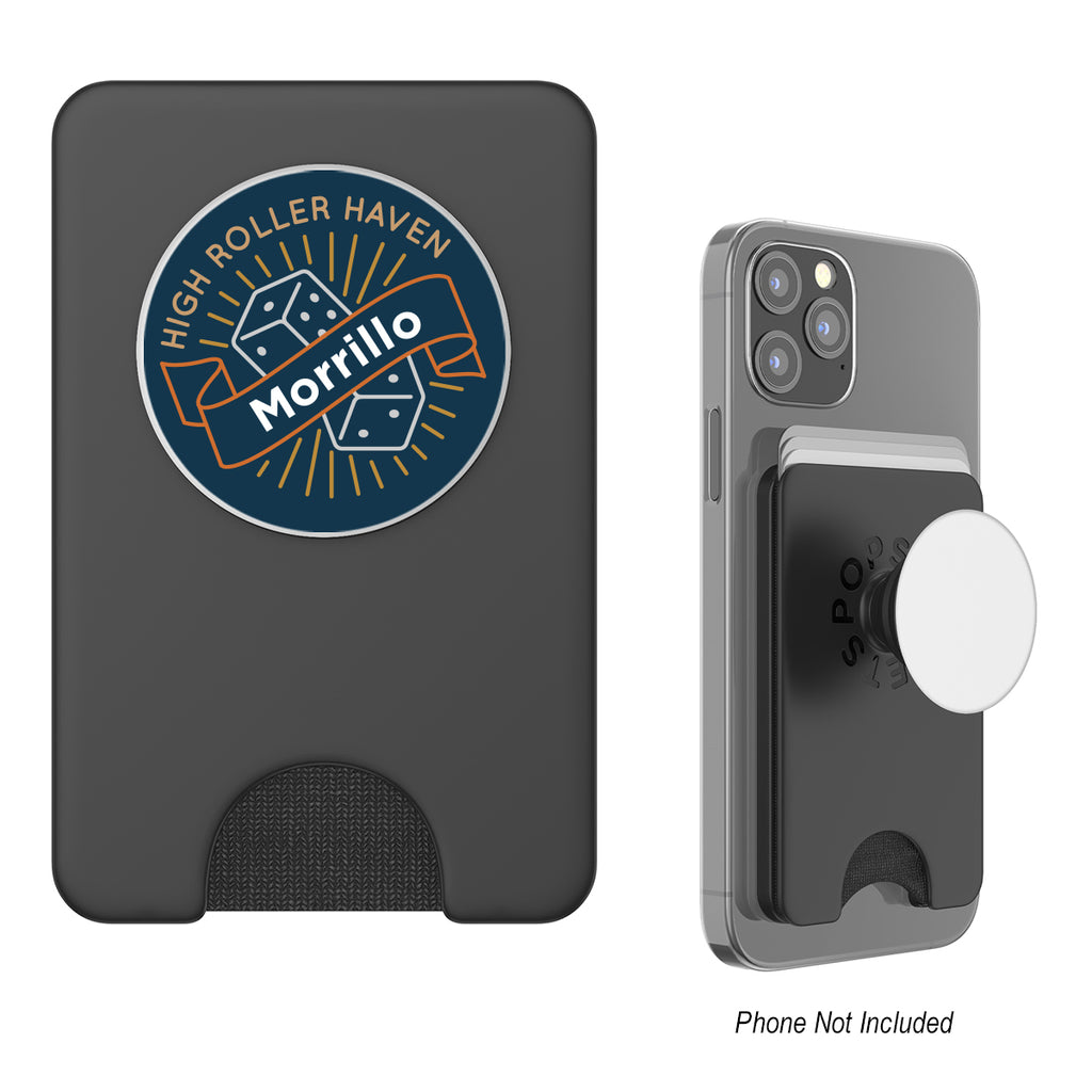 PopSockets PopWallet Plus for Magnetic Charging - White - Optional_Full_Color