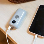 Portable Power Bank, 10,000 mAh - Gray - Lifestyle_Silkscreen