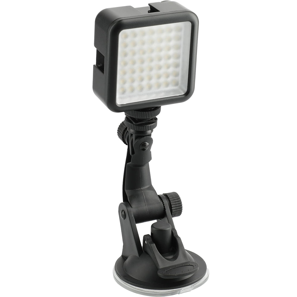 Portable Video Light for Laptops and Tablets - Black - Angled