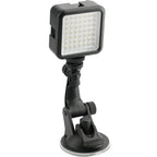Portable Video Light for Laptops and Tablets - Black - Angled