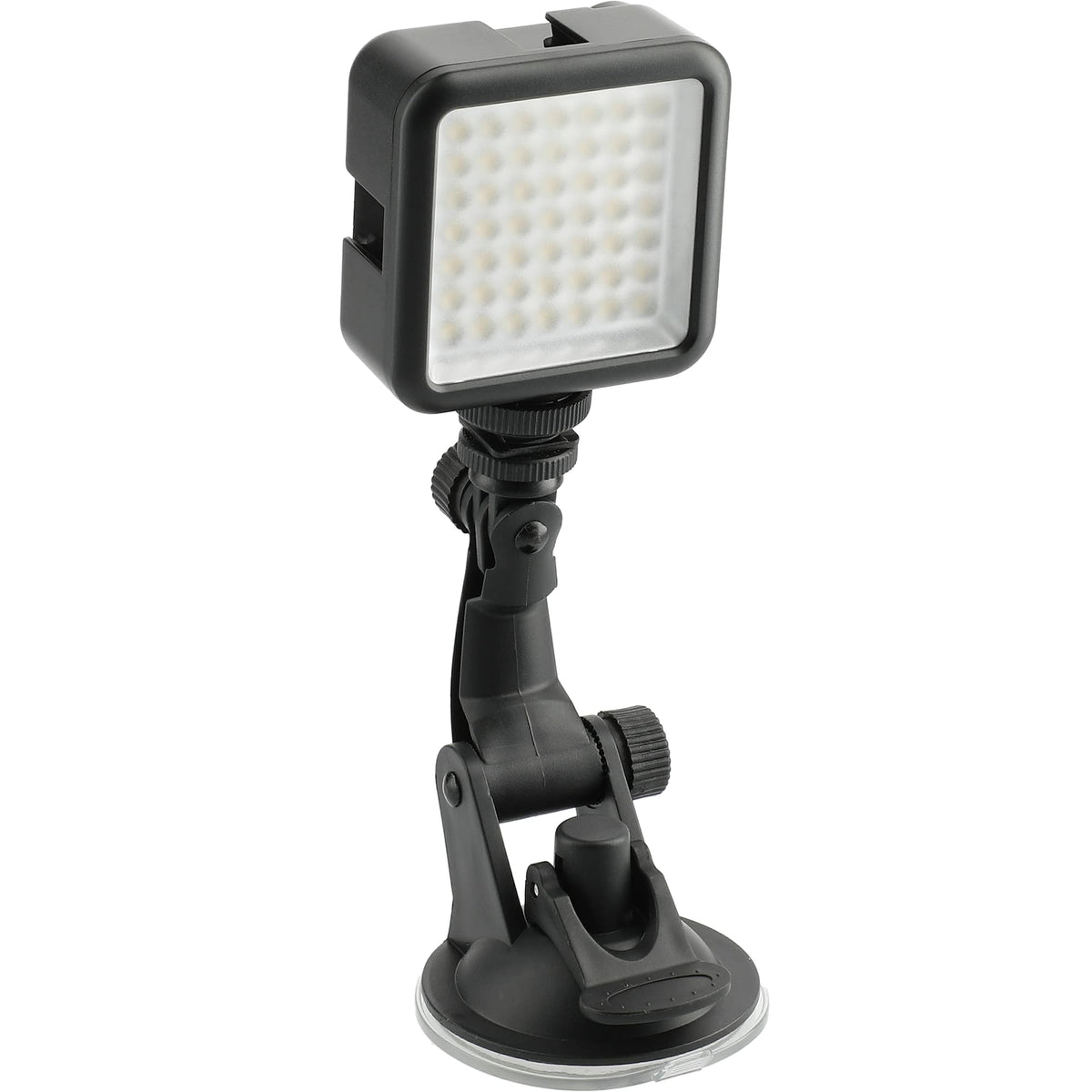 Portable Video Light for Laptops and Tablets - Black - Angled