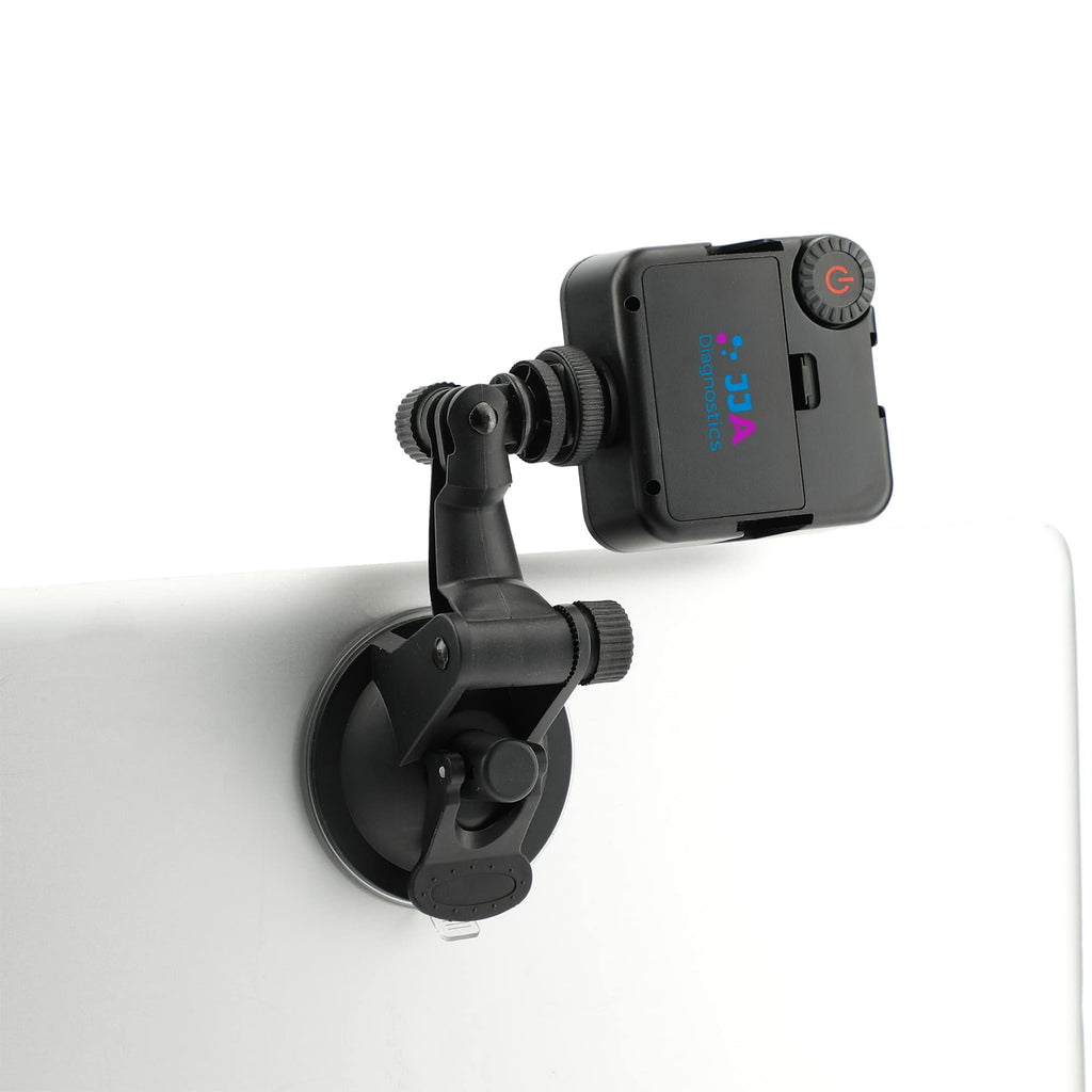 Portable Video Light for Laptops and Tablets - Black - Laptop Mount