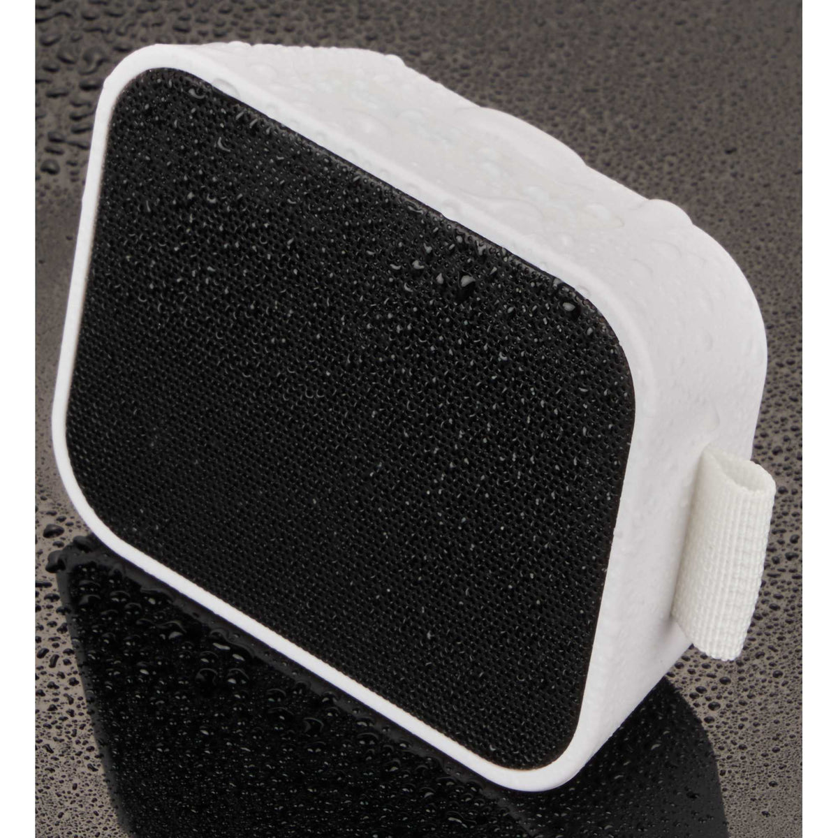 PortaBoom Water-Resistant Speaker, 3W Full Color - White - Detail 2