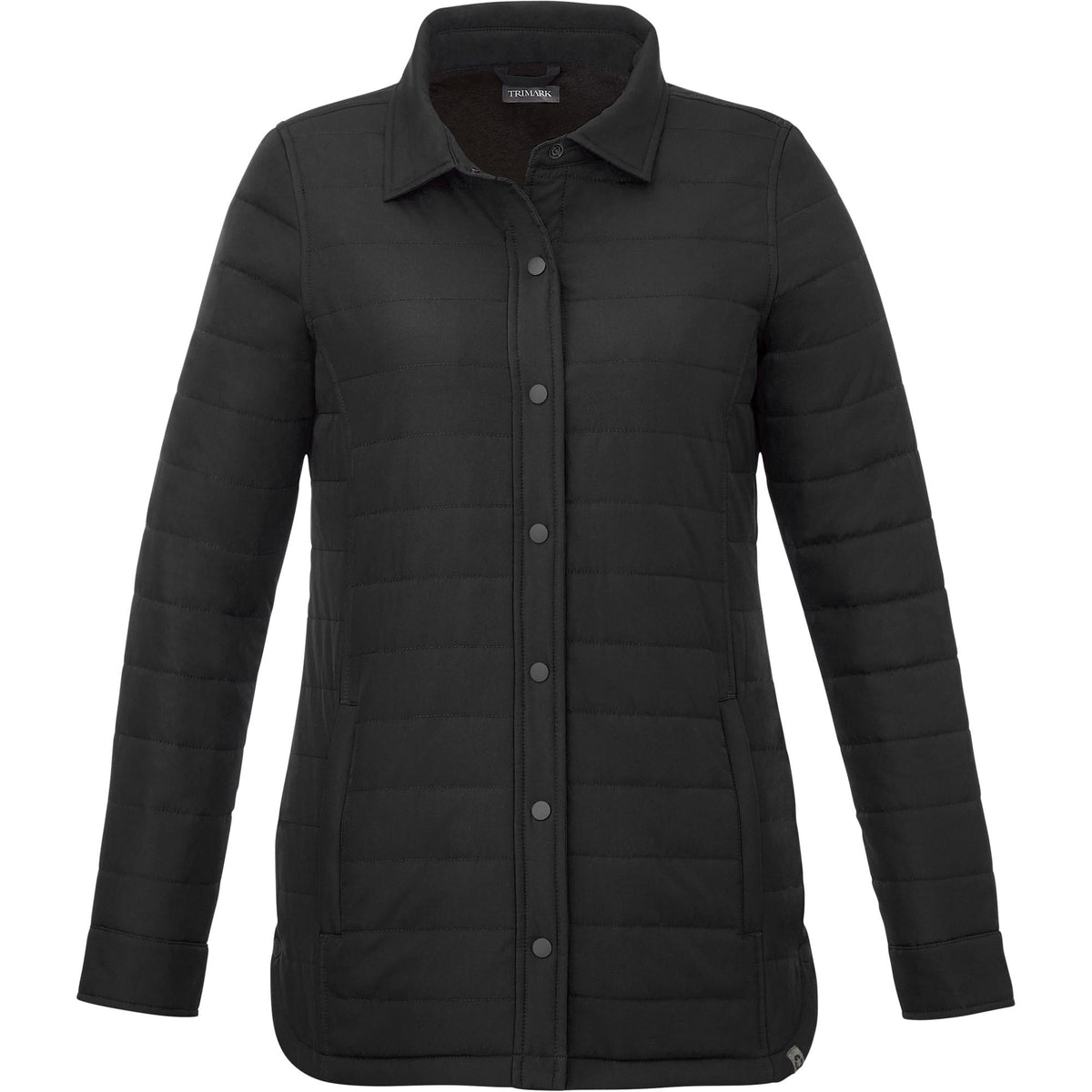 Porter Insulated Shirt Jacket for Women Transfer - Black - Front