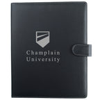 Portfolio in Pebble Grain - Black - Silk Screen