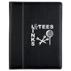 Portfolio with a Carbon Fiber Look - Black - Silk Screen