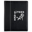 Portfolio with a Carbon Fiber Look - Black - Silk Screen