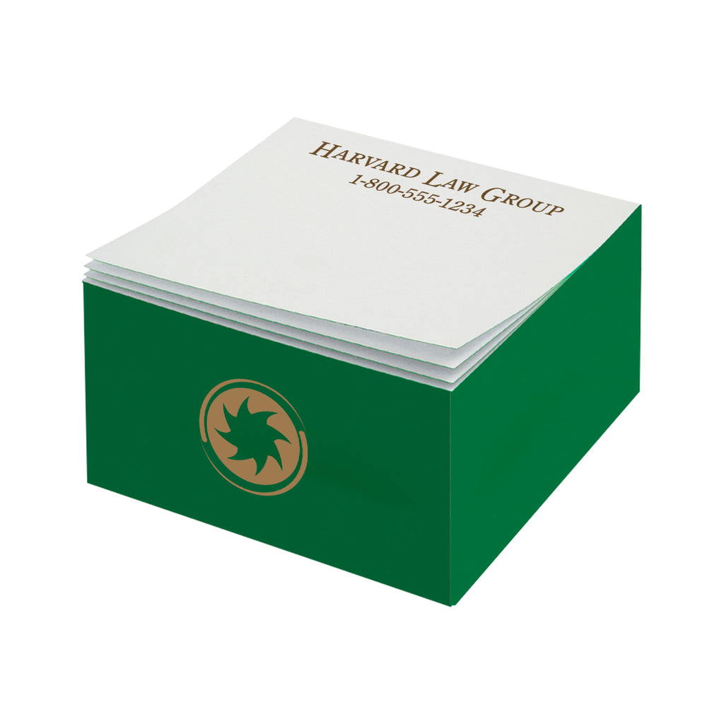Post-it Notes Half Cube in Full Color - Post-it® Full Color Notes Half Cube