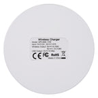 Power Balance Wireless Charging Pad and USB Hub Full Color - White - Back