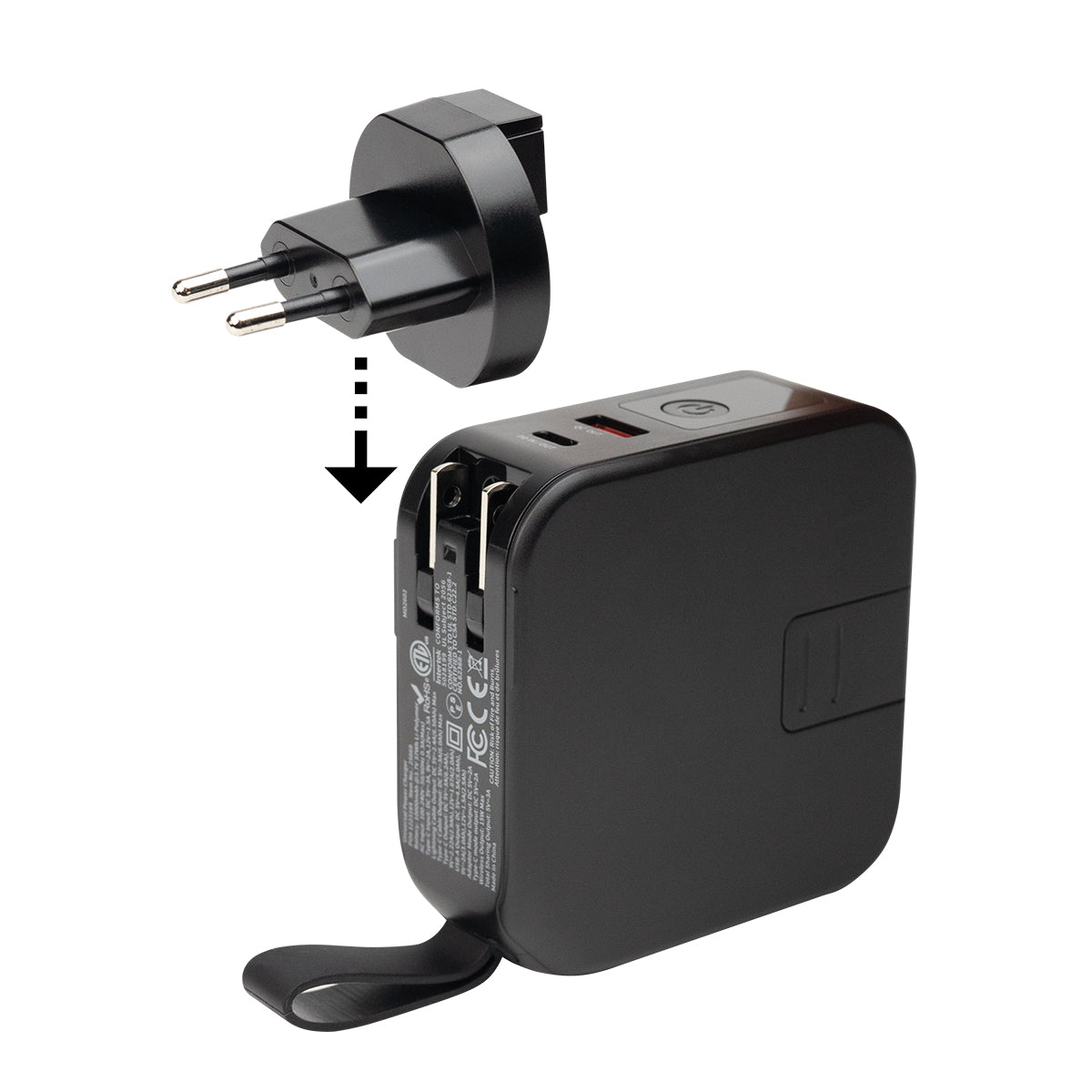 Power Bank and Charger with International Adapters - Adapter2