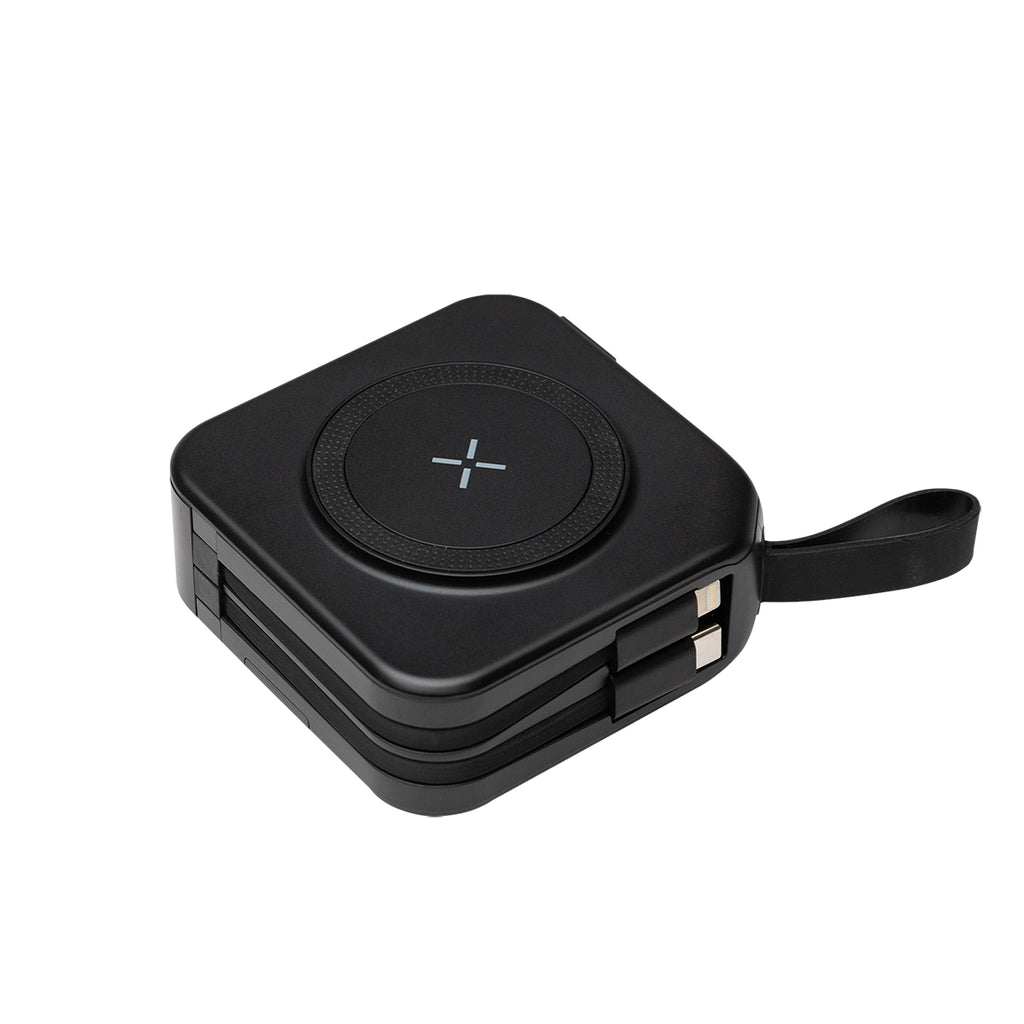 Power Bank and Charger with International Adapters - Angle1