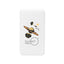 Power Bank with Integrated Cables, 10,000 mAh - White - Full Color