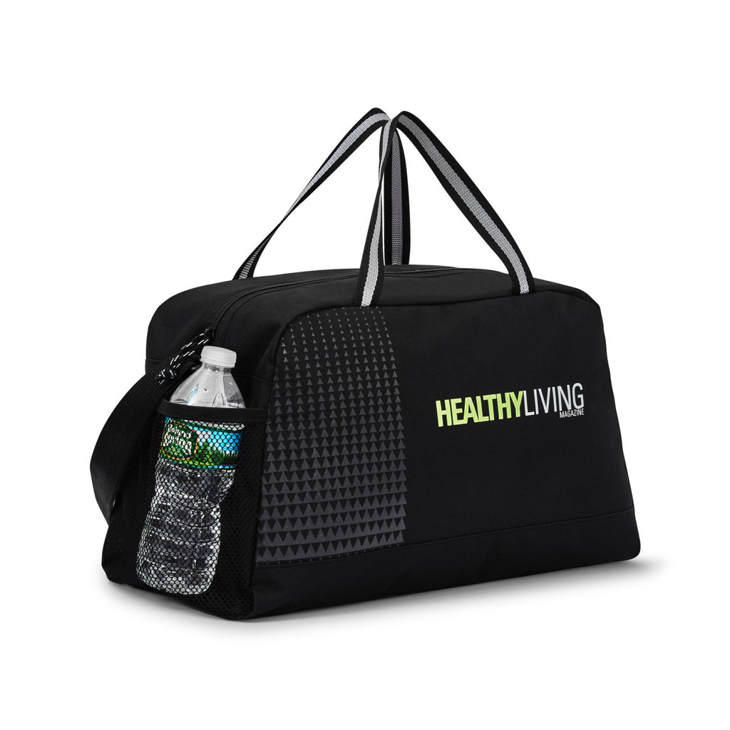 Power Play Sport Duffel with Ombre Accent - Black - View 1