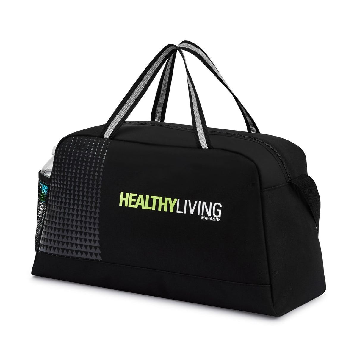 Power Play Sport Duffel with Ombre Accent - Black - View 2