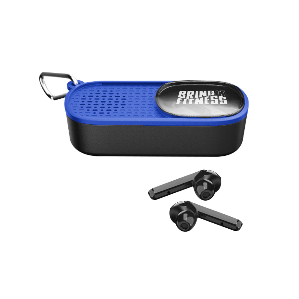 Power Slide Wireless Earbuds and Speaker - Silk Screen