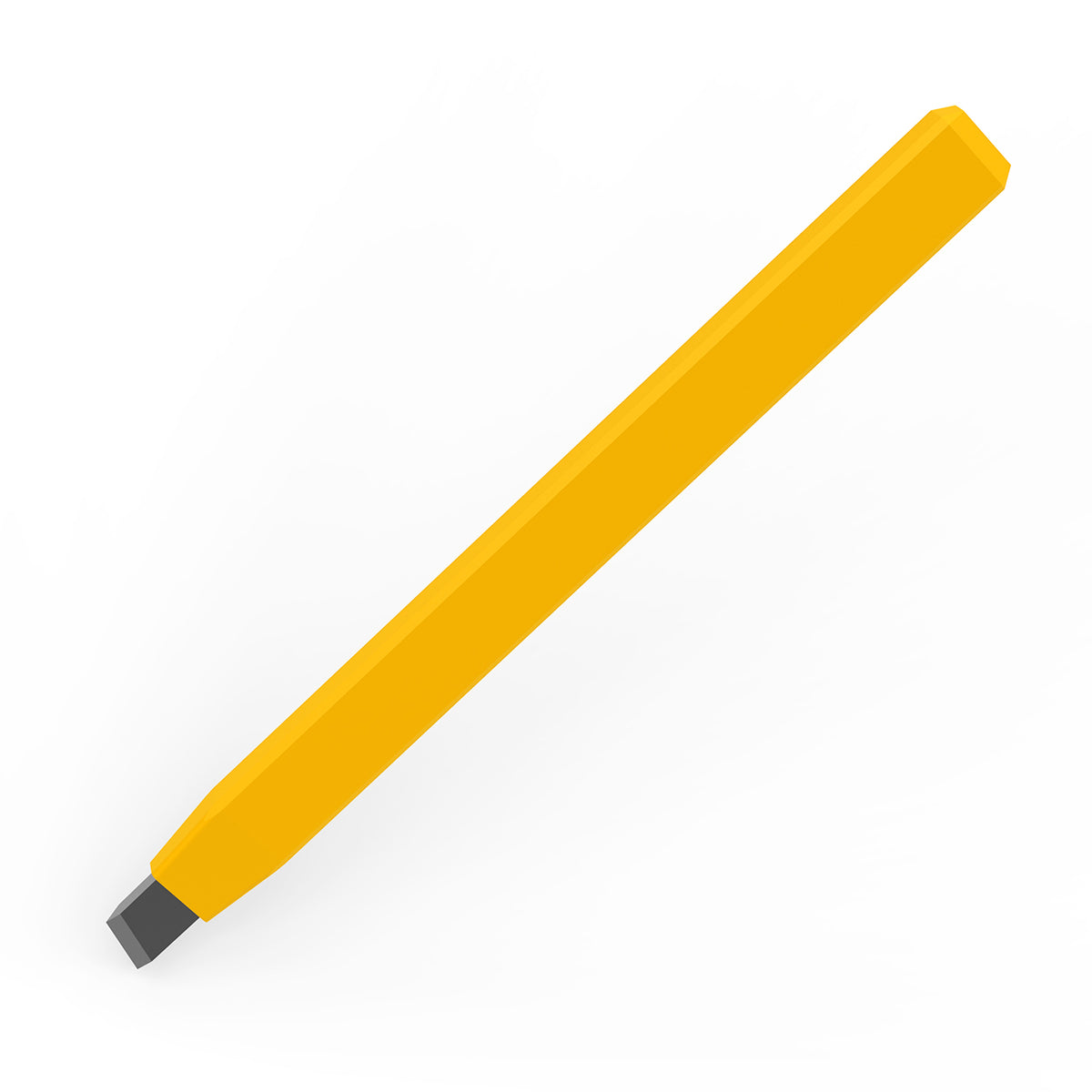 Powerstick Chisel Marker - Yellow - Blank