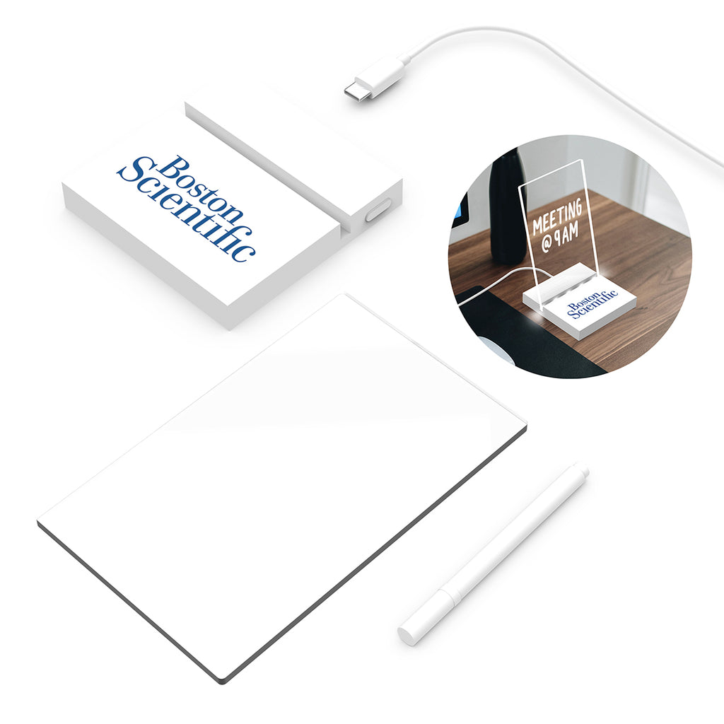 Powerstick ClearPad That Glows - White - Full Color
