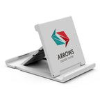 Powerstick FoldStand Folding Phone Stand - White - Full Color
