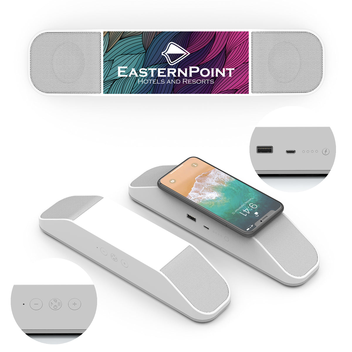 Powerstick Forte Speaker and Wireless Charger
