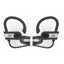 Powerstick PowerBuds Wireless Earbuds - Black with Gray - Full Color