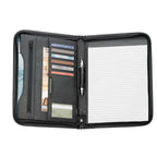 Presidential Zippered Padfolio - Black - Photo