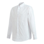 Preston Long Sleeve Poplin Shirt for Tall Men Transfer - White - Flat