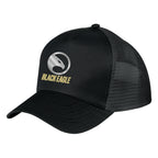 Price Buster Cap with Mesh Back, 5 Panel Embroidery - Black - Colorbrite