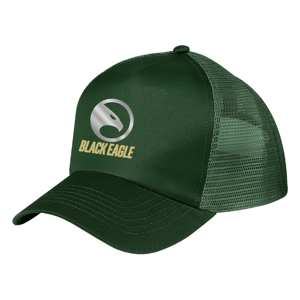 Price Buster Cap with Mesh Back, 5 Panel Embroidery - Forest Green - Colorbrite