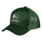 Price Buster Cap with Mesh Back, 5 Panel Embroidery - Forest Green - Embroidery