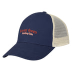 Price Buster Cap with Mesh Back - Navy - Embroidery