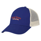 Price Buster Cap with Mesh Back - Royal Blue - Embroidery