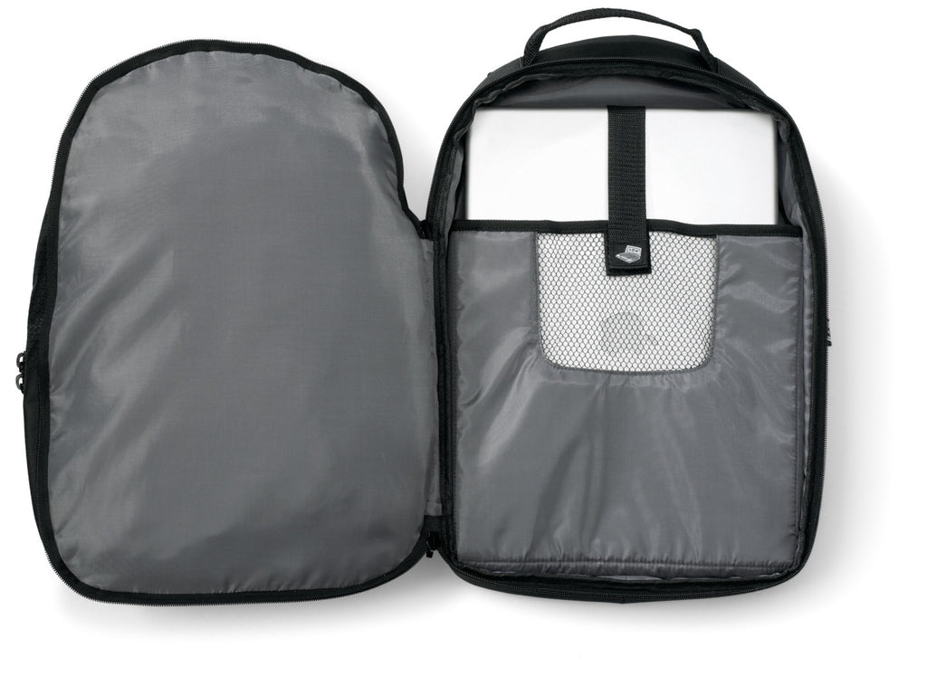 Primary Lay Flat Laptop Backpack, 15.4 Inch Transfer - Black - View 3