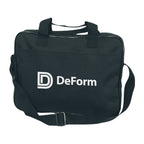 Printed Briefcase - Black - Silk Screen